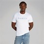Calvin Klein T-shirt Logo Homme Blanc Vif