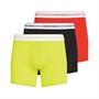 Calvin Klein lot de Trois Boxers Homme - Cendré/Noir/Lime Kewl