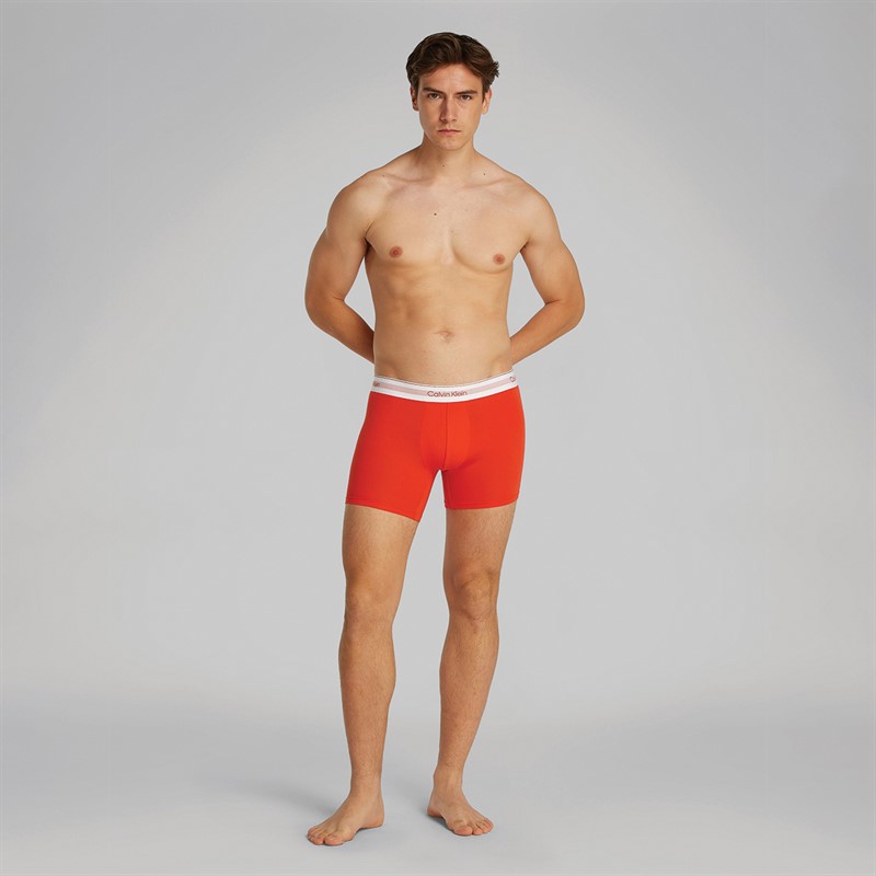 Calvin Klein lot de Trois Boxers Homme - Cendré/Noir/Lime Kewl