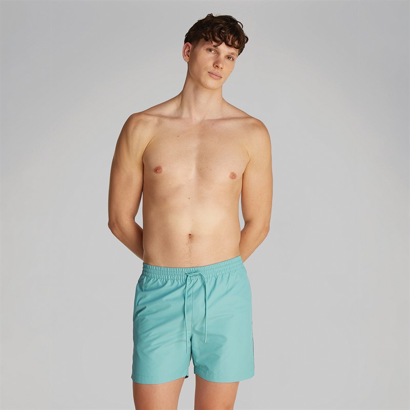 Calvin Klein Short de Bain Homme Saltwater Aqua