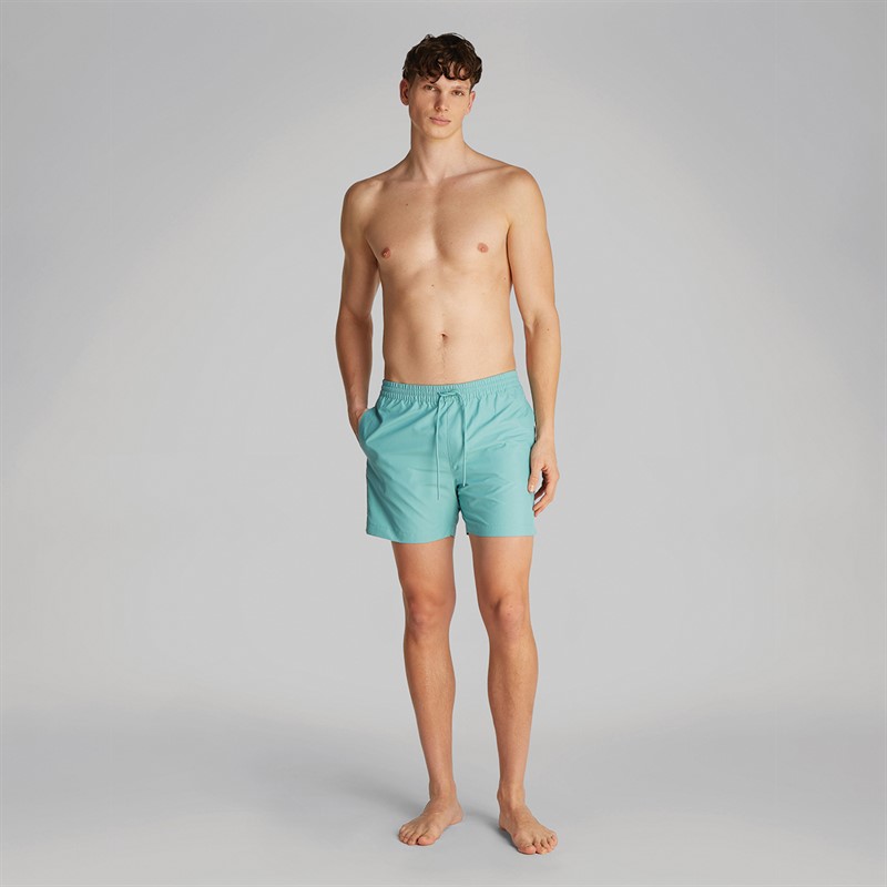 Calvin Klein Short de Bain Homme Saltwater Aqua