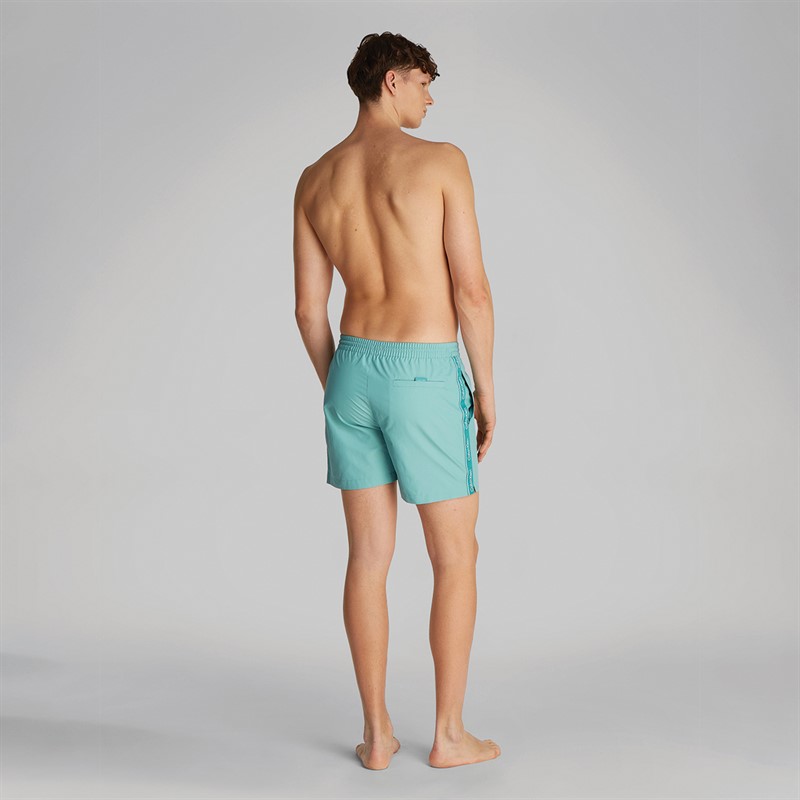 Calvin Klein Short de Bain Homme Saltwater Aqua