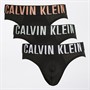 Calvin Klein Mens Three Pack Hip Briefs PP Punch/White/Moonl Jade Lgs