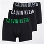 Calvin Klein Mens Three Pack Boxer Trunks Misty Grey/White/Blossom Grey Lgs