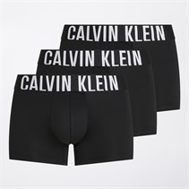 Calvin Klein Mens Three Pack Trunks Misty Grey/White/Blossom Grey Lgs