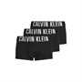 Calvin Klein Mens Three Pack Low Rise Boxer Trunks Carnival Black/White/Misty Grey Lgs