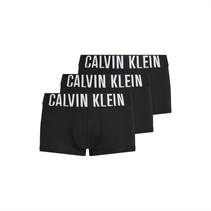 Calvin Klein Mens Three Pack Low Rise Trunks Carnival Black/White/Misty Grey Lgs