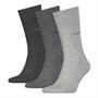 Calvin Klein Mens Three Pack Socks Grey Combo