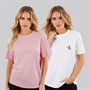 Calvin Klein Womens Logo Two Pack T-Shirts Fairy Tale