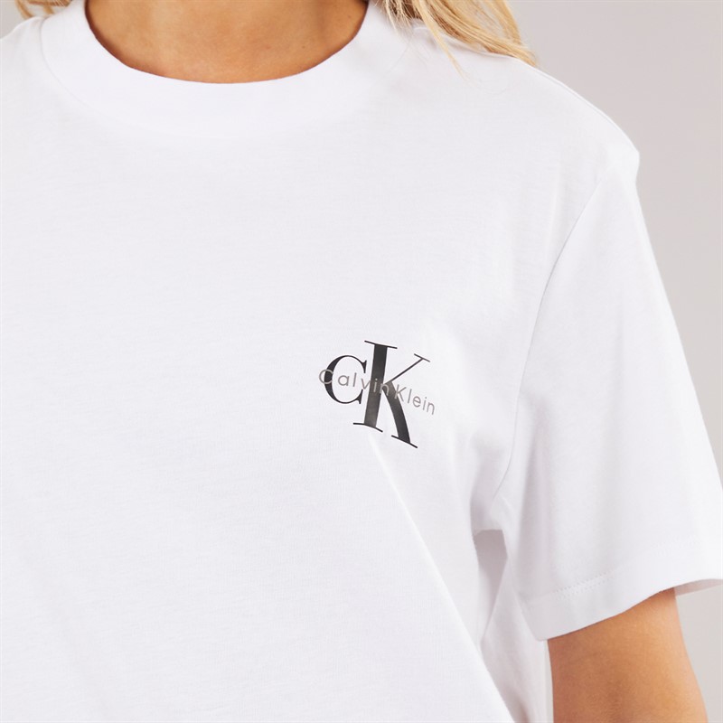 Calvin Klein Womens Logo Two Pack T-Shirts Fairy Tale