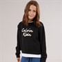 Calvin Klein Girls Logo Jumper Ck Black