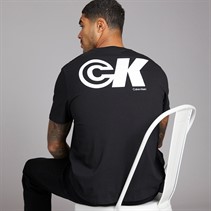 Calvin Klein Mens Logo Graphic T-Shirt Black