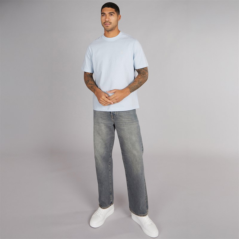 Calvin Klein Mens Easy Monogram T-Shirt Plein Air