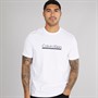 Calvin Klein Mens Tape Graphic T-Shirt Bright White