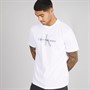 Calvin Klein Mens Hero Monologo T-Shirt Brilliant White
