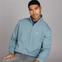 Calvin Klein Mens Fleece Quarter Zip Sweatshirt Trooper
