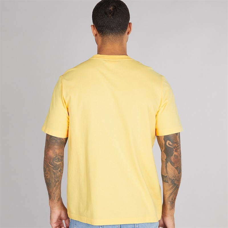 Calvin Klein Mens Easy Monogram T-Shirt Sunlight