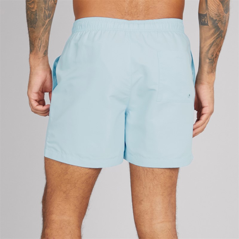 Calvin Klein Mens Drawstring Swim Shorts Skim Blue