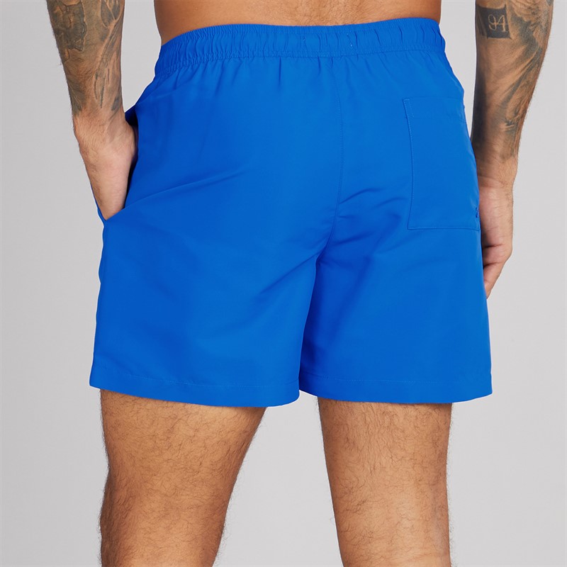 Calvin Klein Mens Medium Drawstring Swim Shorts Patch Of Blue