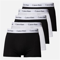 Calvin Klein Mens Low Rise Five Pack Trunks Multi