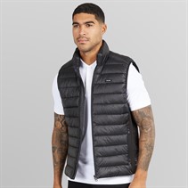 Calvin Klein Mens Side Logo Gilet Ck Black