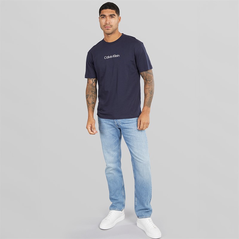 Calvin Klein Mens Hero Logo T-Shirt Night Sky