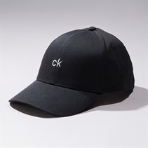 Calvin Klein Mens Center Cap Black