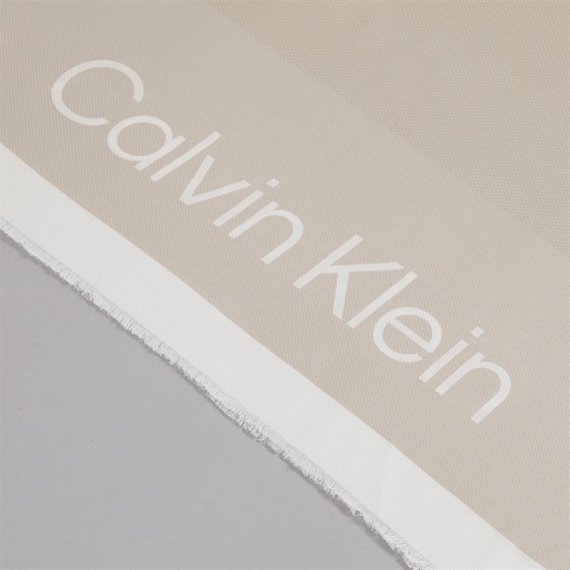 Calvin Klein Womens Bold Logo Scarf Chateau