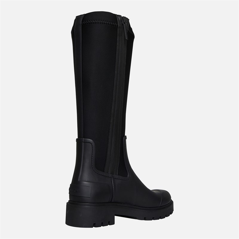 Calvin Klein Womens High Rainboots Ck Black