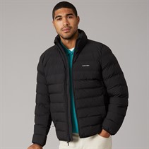 Calvin Klein Mens Classic Lightweight Puffer Coat Black
