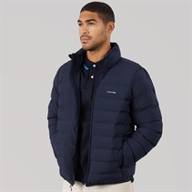 Calvin Klein Mens Classic Lightweight Puffer Coat Dark Sapphire