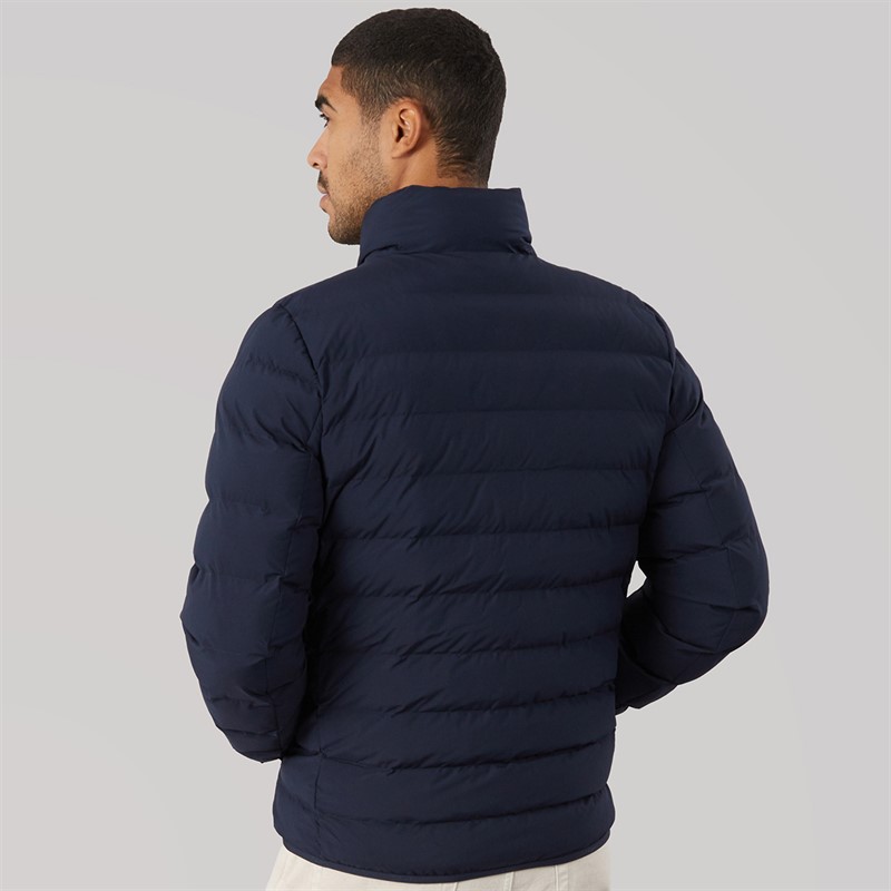 Calvin Klein Mens Classic Lightweight Puffer Coat Dark Sapphire