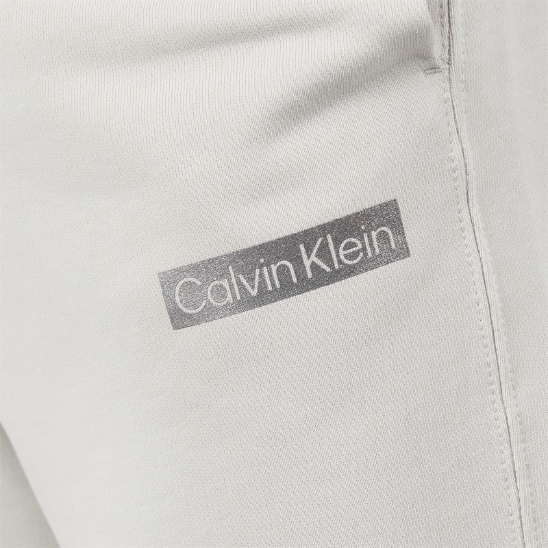 Calvin Klein Mens Terry Graphic Joggers Moonstruck