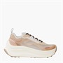 Calvin Klein Womens Chunky Runner Lace Up Trainers Light Cashew/Spanish Villa/Nomad