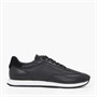Calvin Klein Mens Retro Runner Trainers Ck Black