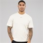 Calvin Klein Mens Nano Logo Interlock T-Shirt Tofu