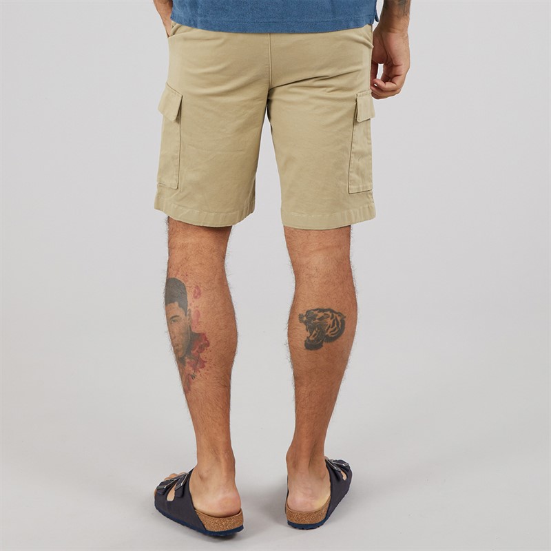 Calvin Klein Mens Modern Twill Cargo Shorts Tree House