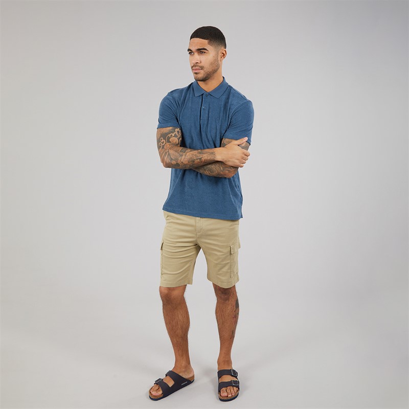 Calvin Klein Mens Modern Twill Cargo Shorts Tree House