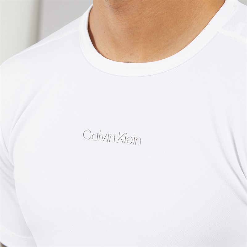 Calvin Klein Mens T-Shirt Classic White