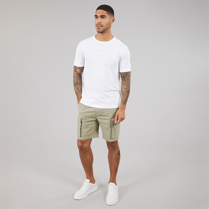 Calvin Klein Mens T-Shirt Classic White