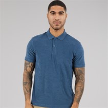 Calvin Klein Mens Towelling Polo Shirt Key Largo