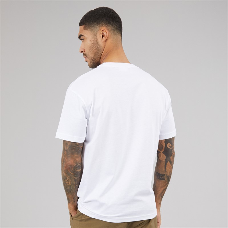 Calvin Klein Mens Hero Logo Comfort T-Shirt Bright White