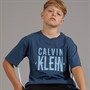 Calvin Klein Boys Bold CKJ Graphic T-Shirt Oceana