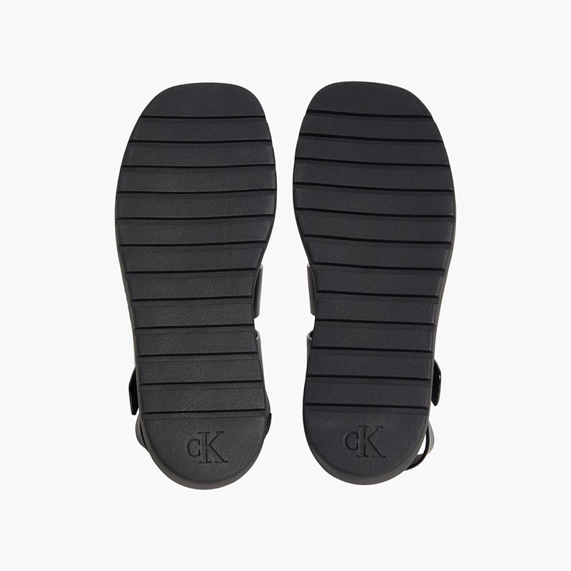 Calvin Klein Womens Zadar Slingback Sandals Triple Black