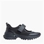 Calvin Klein Womens Trailblazer Velcro Runner Trainers Triple Black