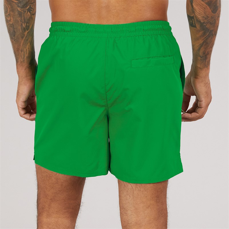Calvin Klein Mens Swim Shorts Mardi Gras Green
