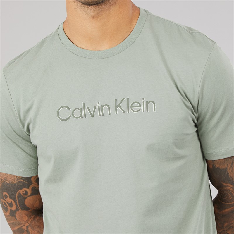 Calvin Klein Mens Sport Graphic T-Shirt Shadow