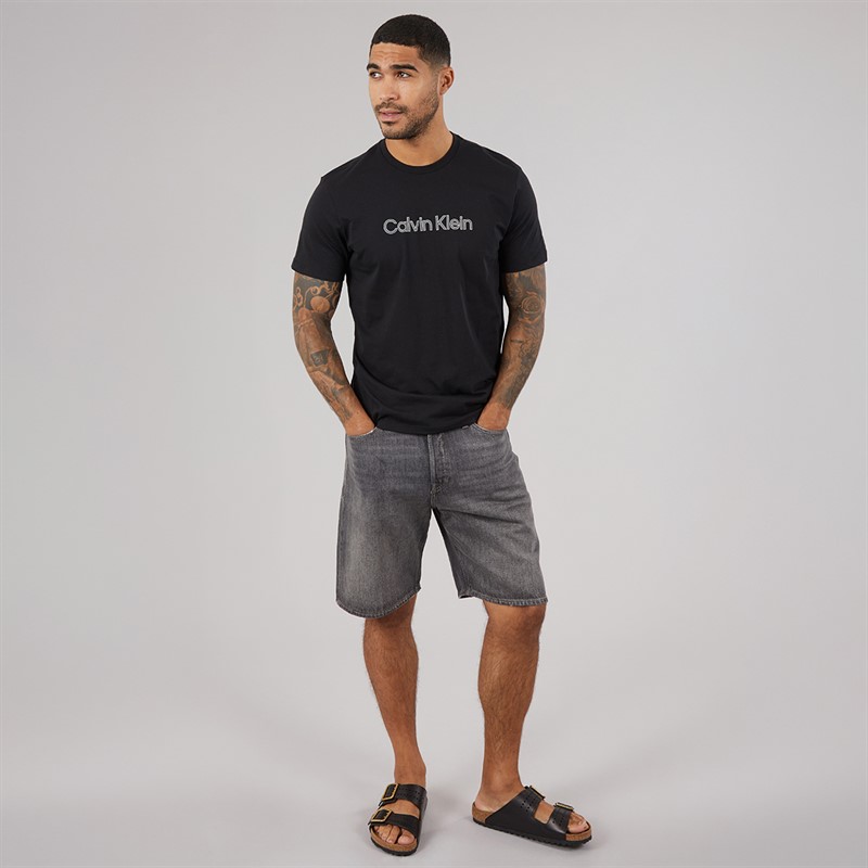 Calvin Klein Mens Sport Graphic T-Shirt Black