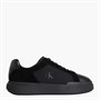 Calvin Klein Mens Chunky Cupsole Trainers Triple Black