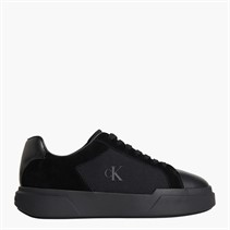 Calvin Klein Mens Chunky Cupsole Trainers Triple Black